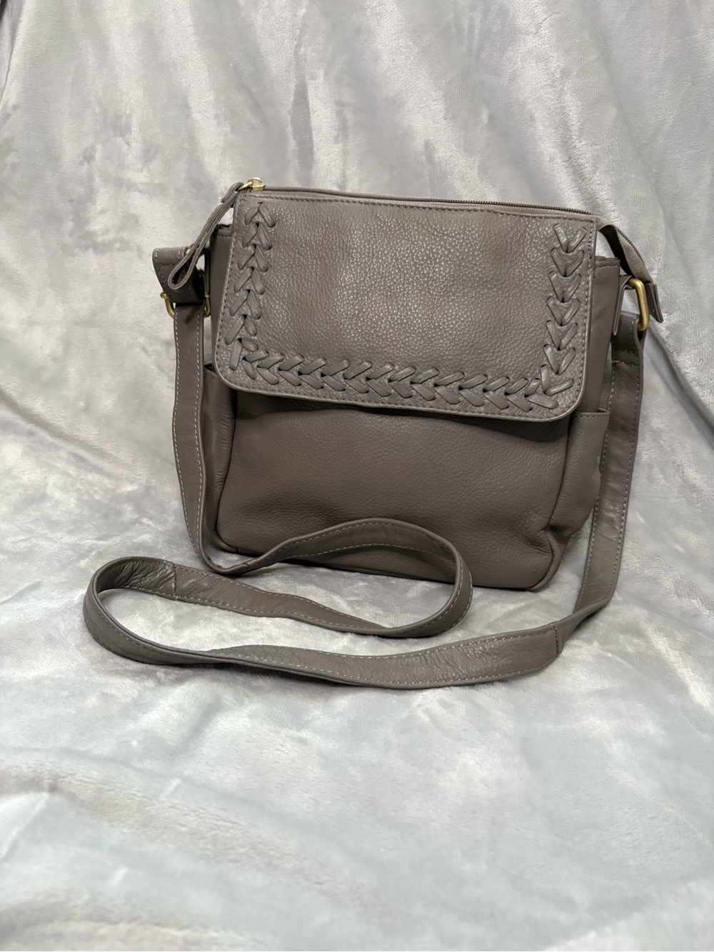 Vintage Great American Leather Works Crossbody Bag